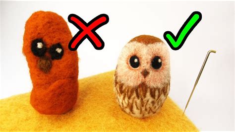 needle felting wrong way